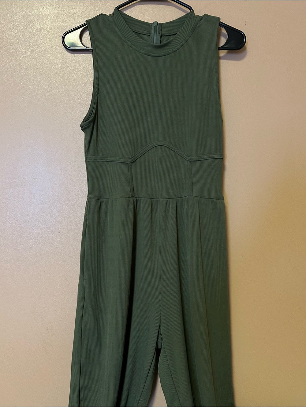 Viral TikTok Cider Olive Green Casual Jumpsuit